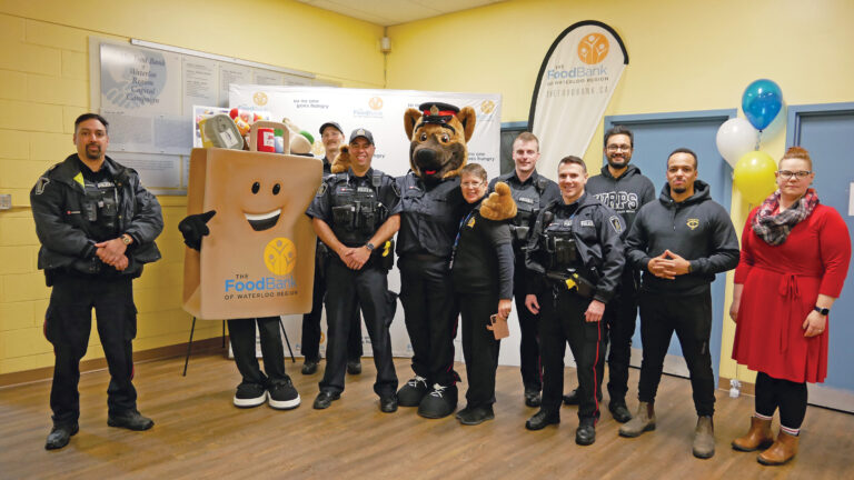 Waterloo Region Police Services team photo.