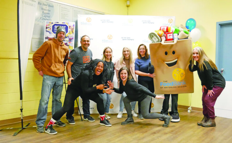 Friends of The Food Bank team photo.