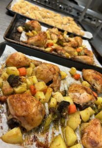 Example of past meal served to residents.