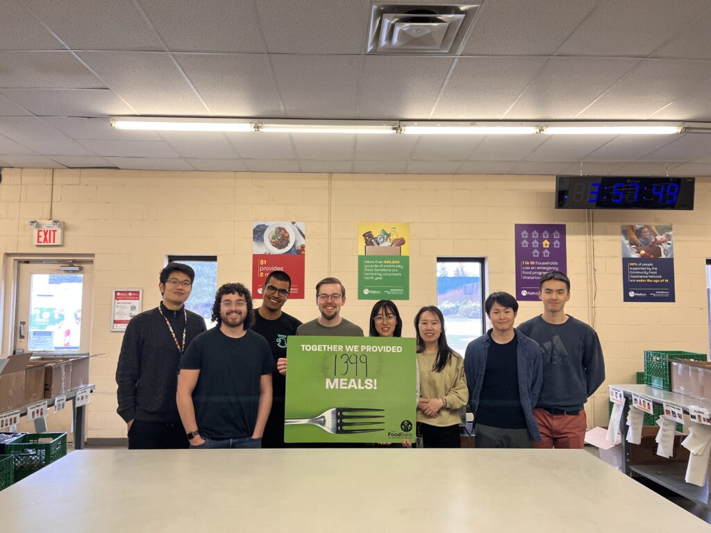 Some of the groups from Google that have volunteered at The Food Bank.