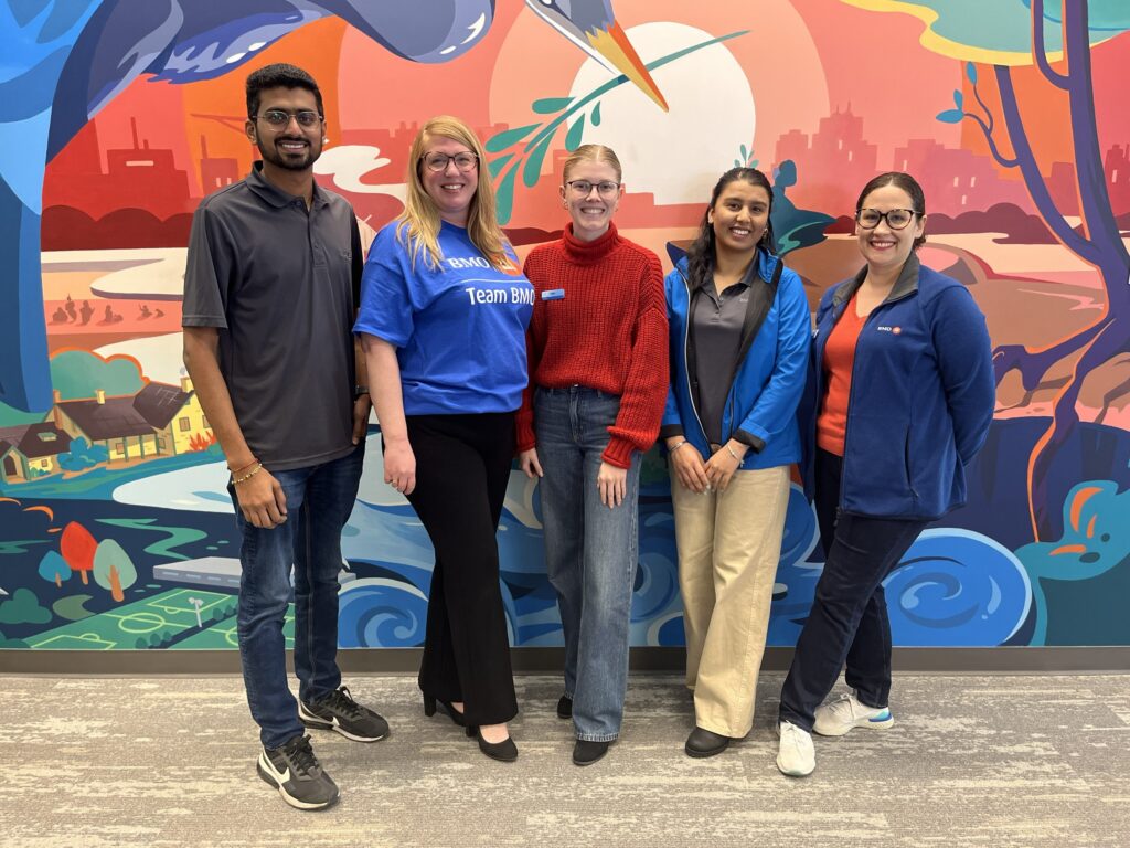 The BMO team from the Fischer-Hallman and Bleams branch in Kitchener.