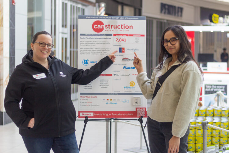 Stephanie and Aesha are pictured here.