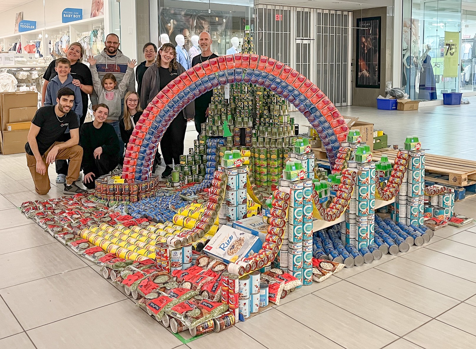 Canstruction Waterloo Region raises 117,543 meals for those facing ...