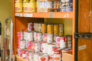 Food distributed at the program.