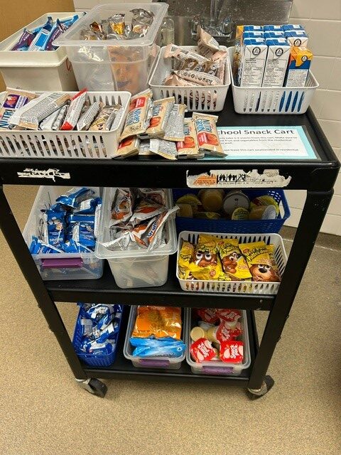 Snacks for kids’ lunches.